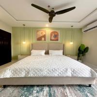 1-Bed apartment with open balcony view